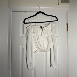 Windsor Off The Shoulder Blouse - White